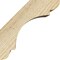 Ekena Millwork 6"W x 6"D x 6"H Olympic Rough Sawn Knee Brace, Douglas Fir BRC06X06X06OLY00RDF - alternate 2